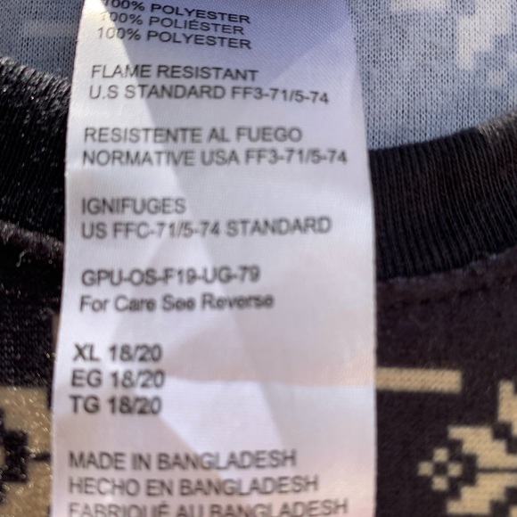 New Orleans Saints top pajamas. - Picture 3 of 6